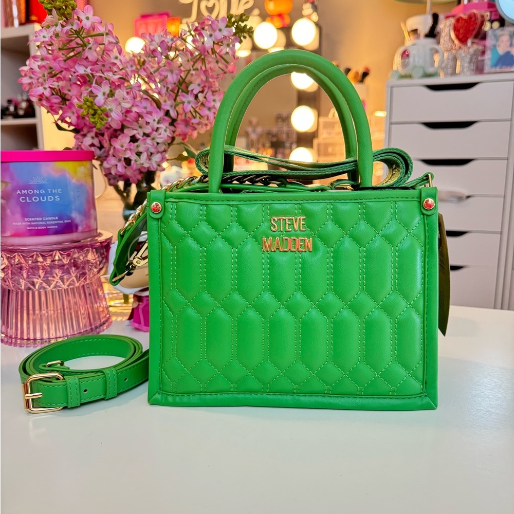 NEW Steve Madden Green BNIKO NIKO Crossbody Purse